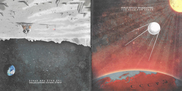 Public Service Broadcasting : The Race For Space (LP, Album)