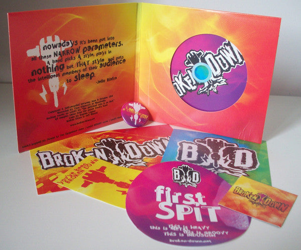 Broken Down : First Spit (CD, Album, Ltd, S/Edition, Min)