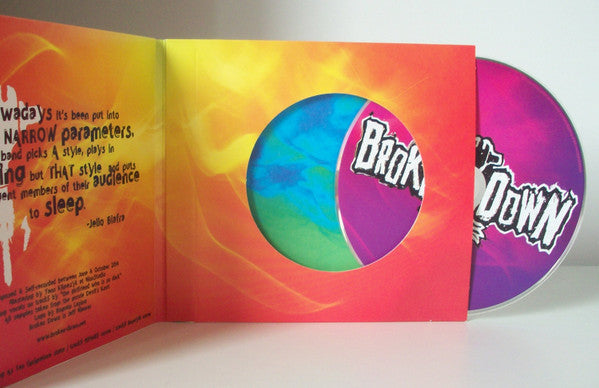 Broken Down : First Spit (CD, Album, Ltd, S/Edition, Min)