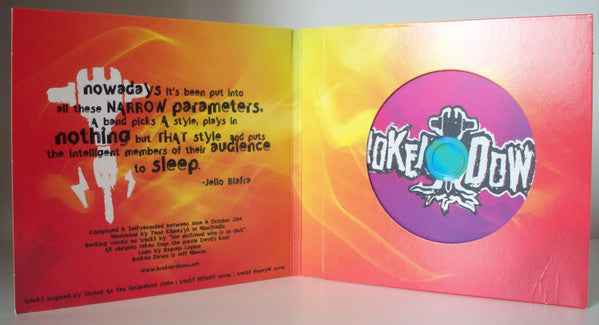Broken Down : First Spit (CD, Album, Ltd, S/Edition, Min)