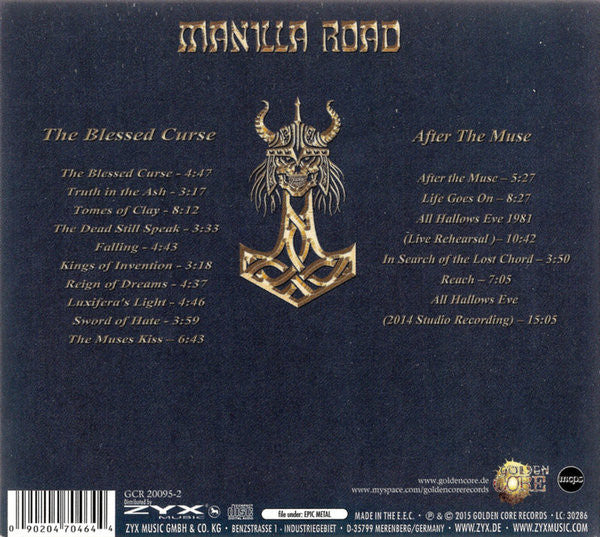Manilla Road : The Blessed Curse (2xCD, Album, Dig)