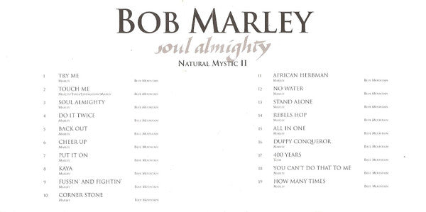 Bob Marley : Soul Almighty - Natural Mystic II (CD, Comp)