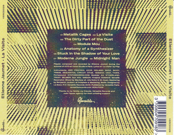 Etienne Jaumet : La Visite (CD, Album)