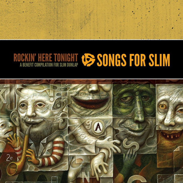 Various : Songs For Slim - Rockin' Here Tonight: A Benefit Compilation For Slim Dunlap   (2xCD, Comp)