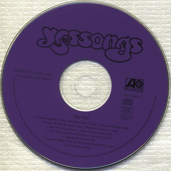 Yes : Yessongs (2xCD, Album, RE, RM)