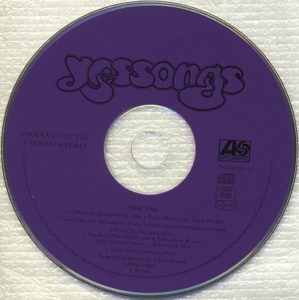 Yes : Yessongs (2xCD, Album, RE, RM)