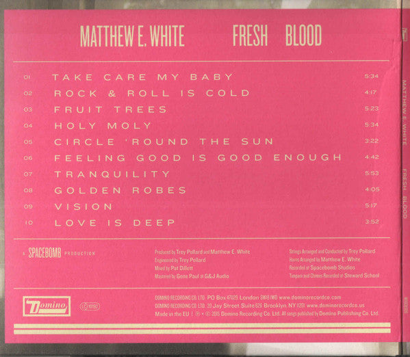 Matthew E. White : Fresh Blood (CD, Album)
