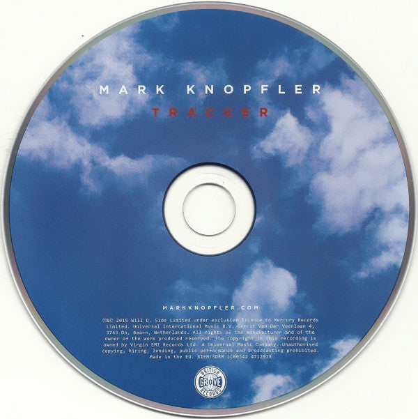 Mark Knopfler : Tracker (CD, Album)