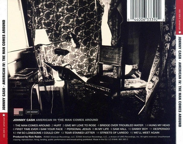 Johnny Cash : American IV: The Man Comes Around (CD, Album, RP)