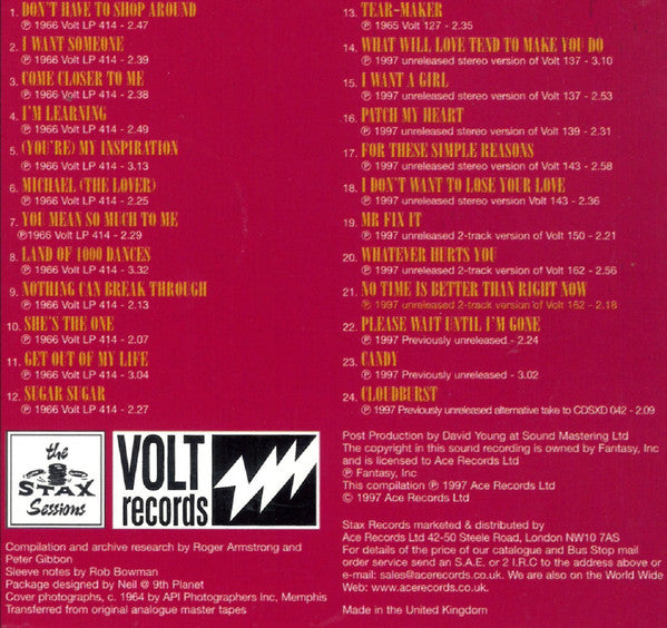 The Mad Lads : Their Complete Early Volt Recordings (CD, Comp)