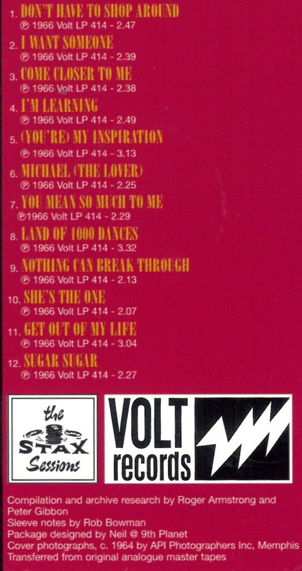 The Mad Lads : Their Complete Early Volt Recordings (CD, Comp)