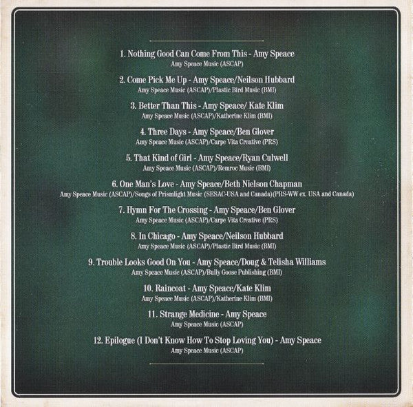 Amy Speace : That Kind Of Girl (CD, Album)