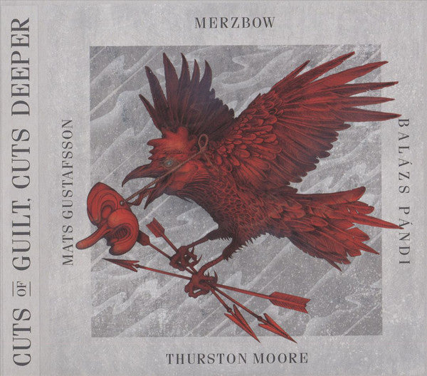 Merzbow, Mats Gustafsson, Balázs Pándi, Thurston Moore : Cuts Of Guilt, Cuts Deeper (2xCD, Album)