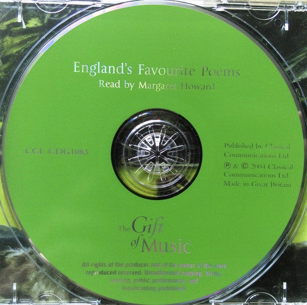 Margaret Howard (2) : England's Favourite Poems (CD, Album)