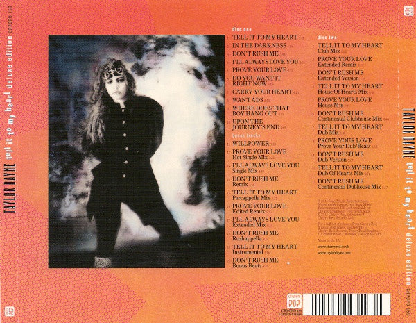Taylor Dayne : Tell It To My Heart (2xCD, Album, Dlx, RE, RM)