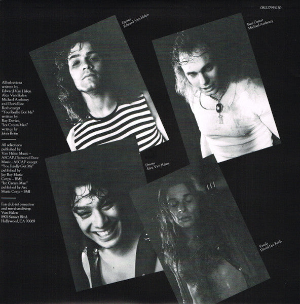 Van Halen : Van Halen (LP, Album, RE, RM, 180)