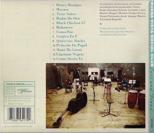 Buena Vista Social Club : Lost And Found (CD, Album)