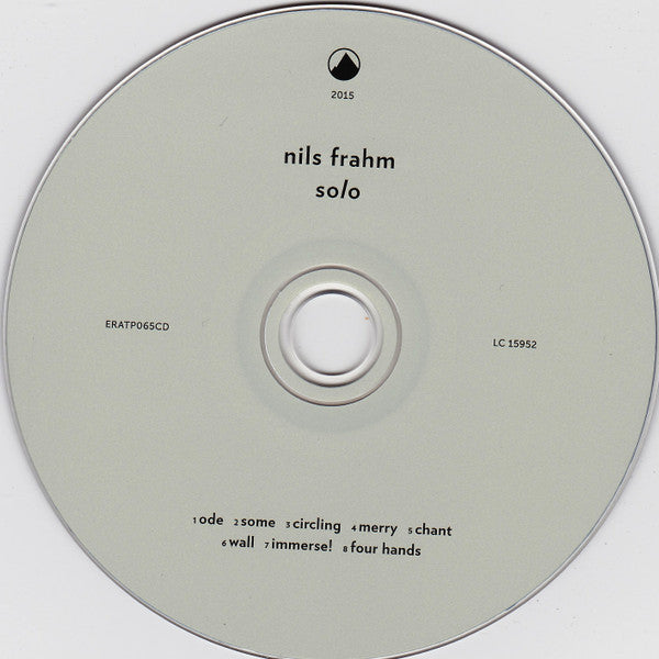 Nils Frahm : Solo (CD, Album)