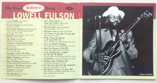 Lowell Fulson : The Final Kent Years (CD, Comp)