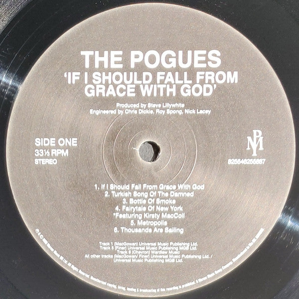 The Pogues : If I Should Fall From Grace With God (LP, Album, RE, RM, 180)