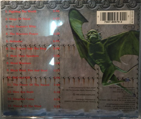 Manowar : Best Of Manowar - The Hell Of Steel (CD, Comp)