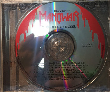 Manowar : Best Of Manowar - The Hell Of Steel (CD, Comp)