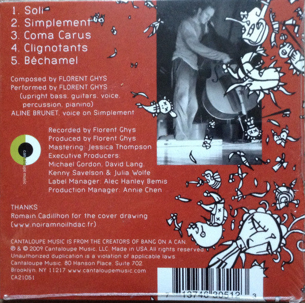 Florent Ghys : Baroque Tardif: Soli (CD, EP)