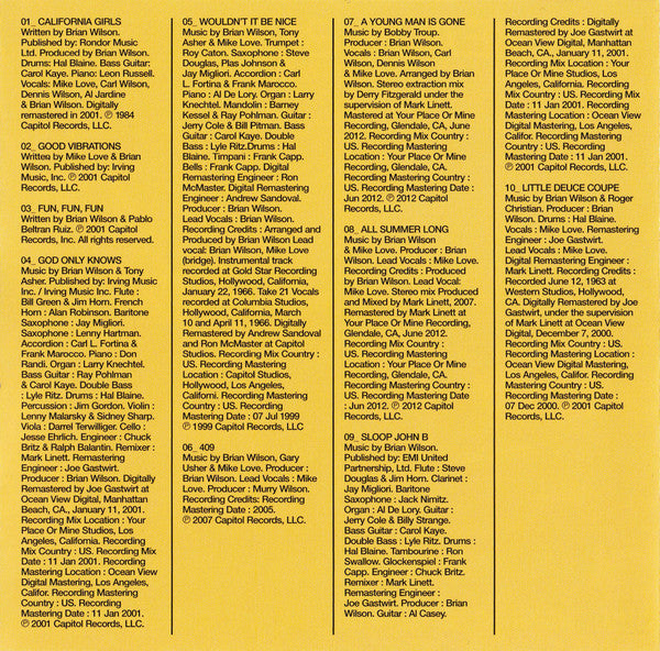 The Beach Boys : Icon (CD, Comp)