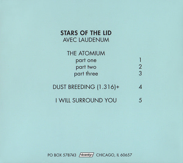Stars Of The Lid : Avec Laudenum (CD, Album, RE, Dig)