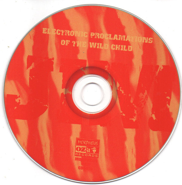 Various Featuring Jim Morrison : Electronic Proclamations Of The Wild Child (CD, Album, Comp)