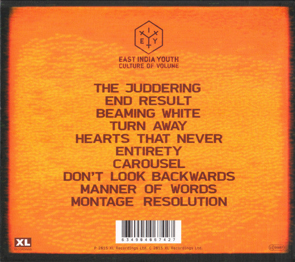 East India Youth : Culture Of Volume (CD, Album)