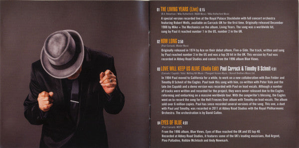 Paul Carrack : The Best Of Paul Carrack (CD, Comp, RM)