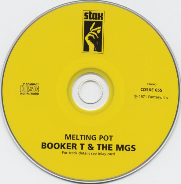Booker T & The MG's : Melting Pot (CD, Album, RE)