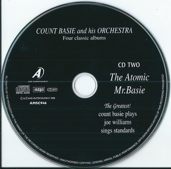 Count Basie Orchestra : Four Classic Albums (2xCD, Comp, Mono, RE, RM)