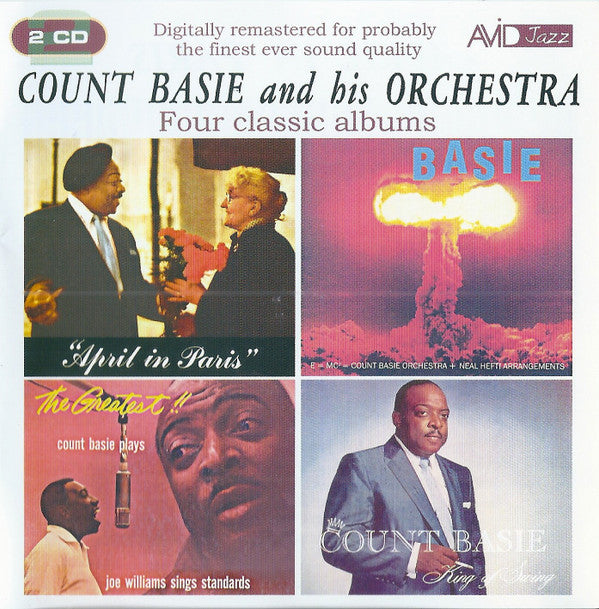 Count Basie Orchestra : Four Classic Albums (2xCD, Comp, Mono, RE, RM)