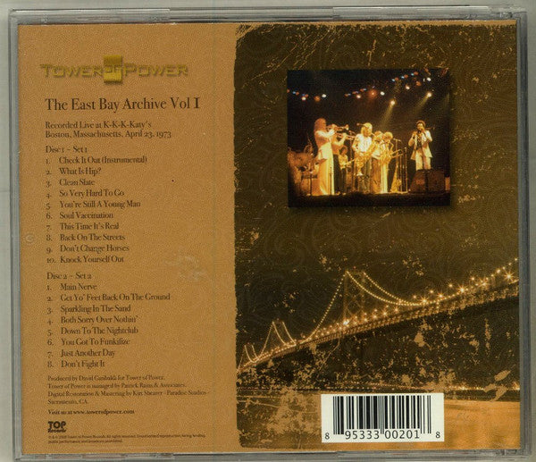 Tower Of Power : The East Bay Archive Volume 1 (2xCD, Album)