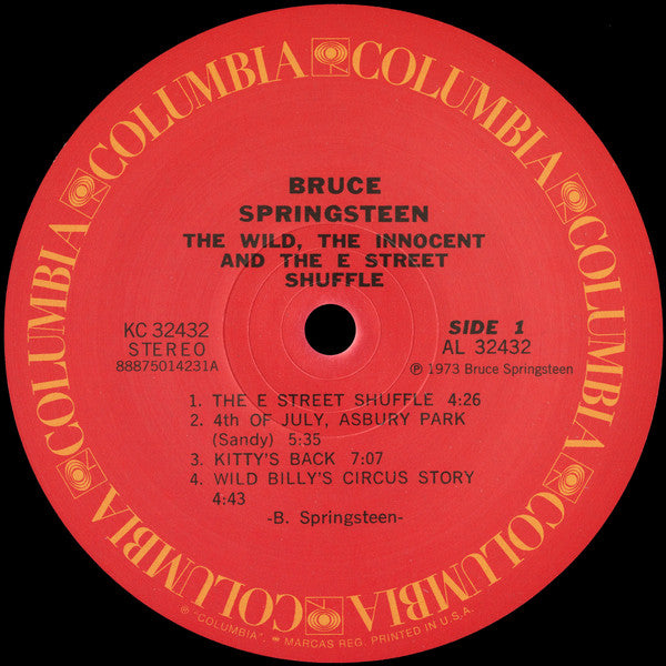 Bruce Springsteen : The Wild, The Innocent &  The E Street Shuffle (LP, Album, RSD, RE, RM, 180)