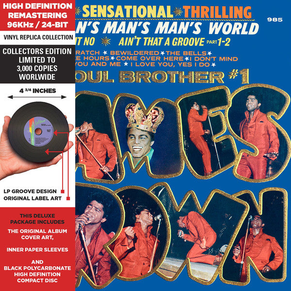 James Brown : It's A Man's Man's Man's World: Soul Brother #1 (CD, Album, Ltd, RE, RM)