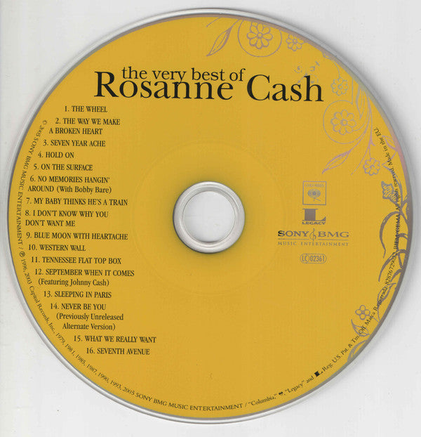 Rosanne Cash : The Very Best Of Rosanne Cash (CD, Comp)