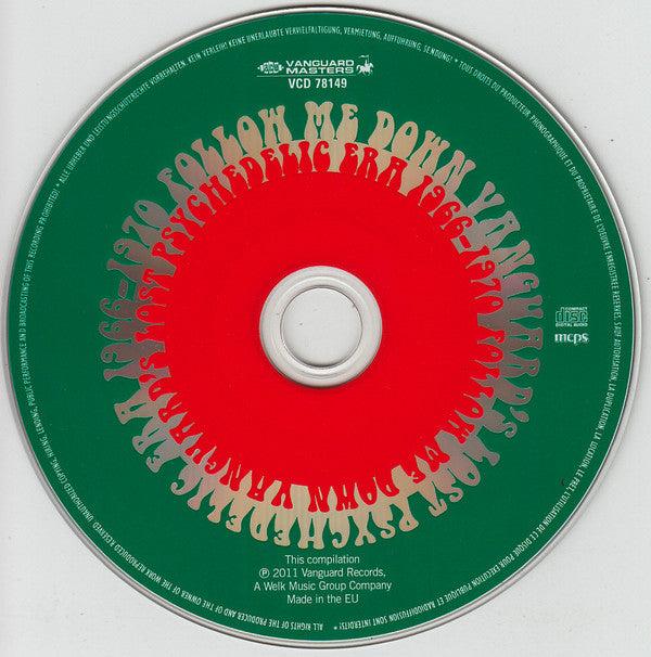 Various : Follow Me Down: Vanguard's Lost Psychedelic Era (1966-1970) (CD, Comp, RE)