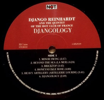 Django Reinhardt And Quintette Du Hot Club De France : Djangology (LP, Album)