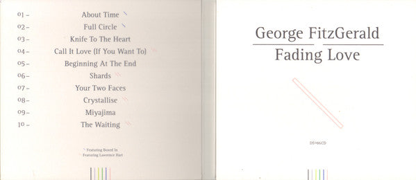 George FitzGerald : Fading Love (CD, Album)