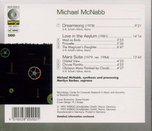 Michael McNabb : Dreamsong - Love In The Asylum - Mars Suite (CD, Album)