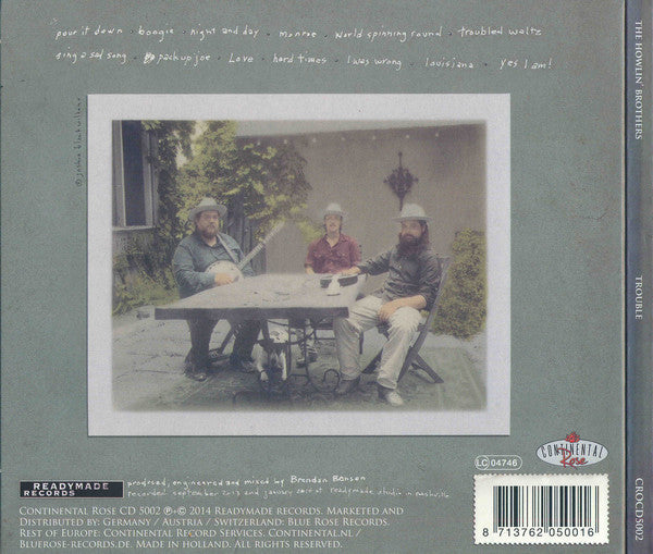 The Howlin' Brothers : Trouble (CD, Album)