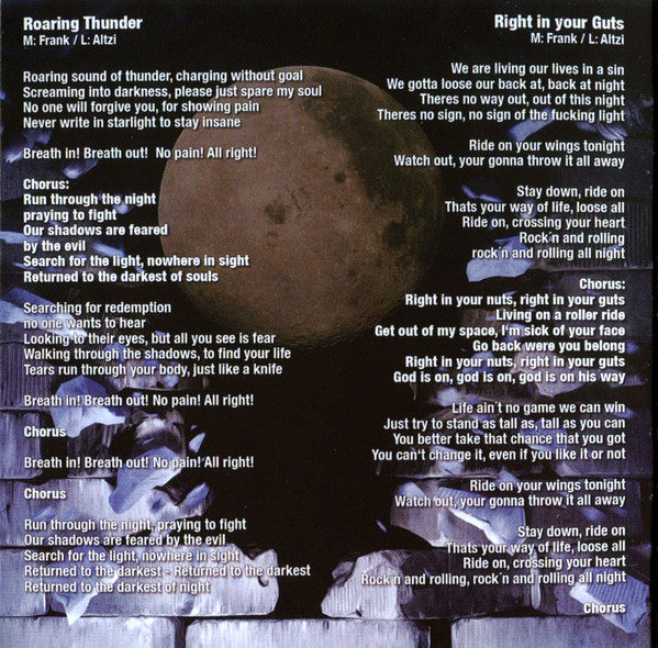 Herman Frank : Right In The Guts (CD, Album)