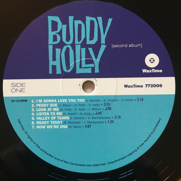 Buddy Holly : Buddy Holly (LP, Album, RE)