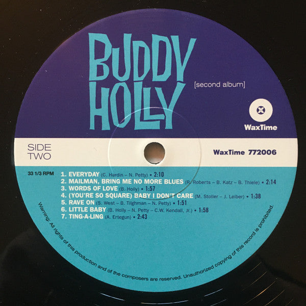 Buddy Holly : Buddy Holly (LP, Album, RE)