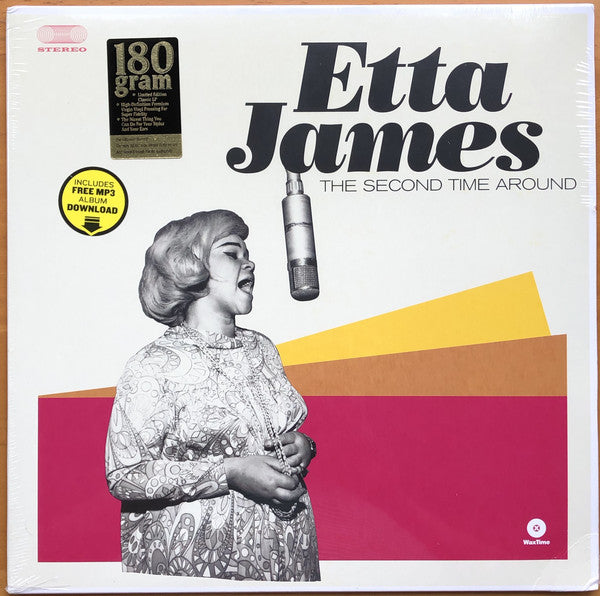 Etta James : The Second Time Around (LP, Album, Ltd, RE, 180)
