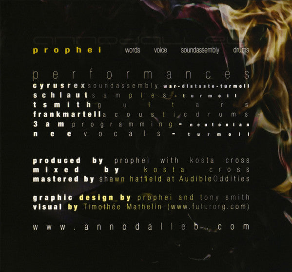 Annodalleb : Appologue (CD, Album)