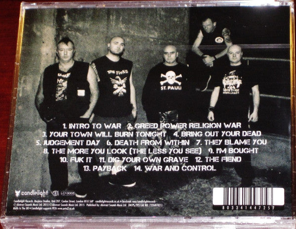 The Fiend : Greed Power Religion War (CD, Album)